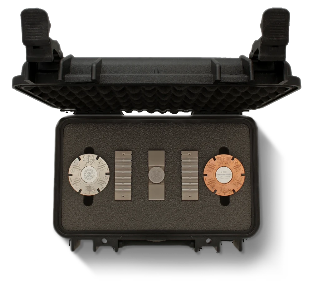 Ultimate Set — Peli case with prisms, both programming circles and programming set